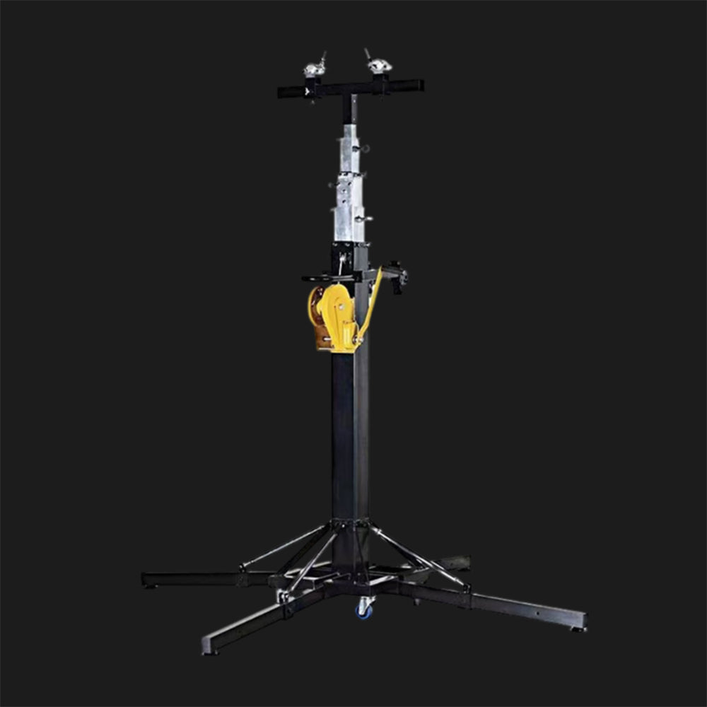 18ft/5.5m Lighting Crank Stand Portable DJ Light Trussing for wedding