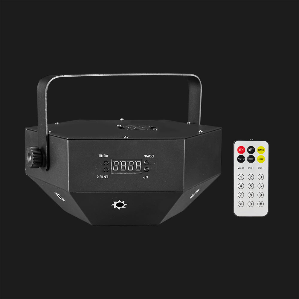 20W UFO Laser Rain 10 Eyes DJ Stage Lights Red Green Wash Effect