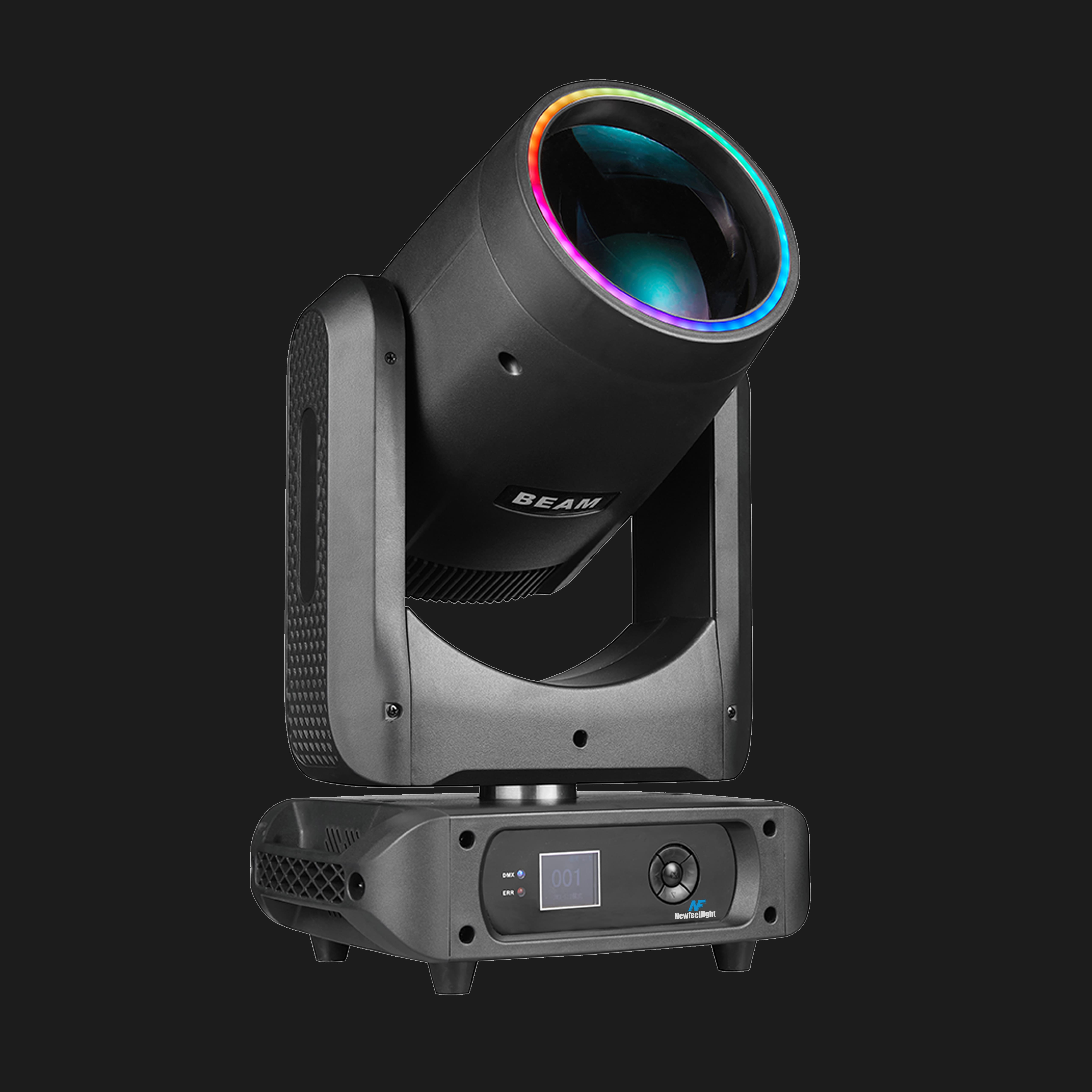 300W LED Moving Head Stage Lighting With RGB Ring Effect For Wedding & DJ Party