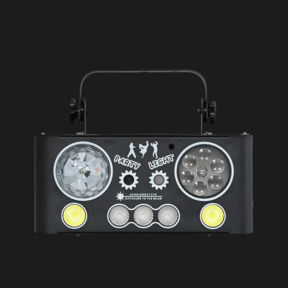 Party Lights 4 in 1 RGBW Mixed Lighting Magic Ball Wash Laser Light Sound Activated for Disco DJ Lights