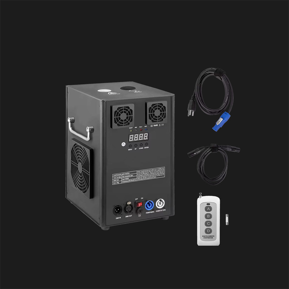 650w Stage Effect Cold Spark Fireworks Sparkler Machine For Wedding