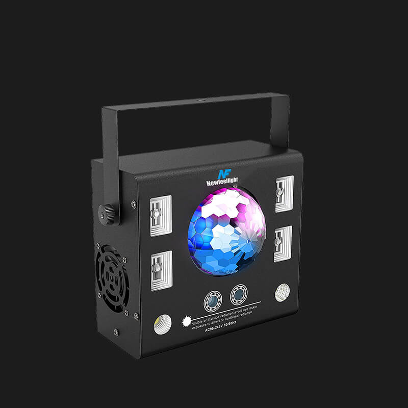 Remote Control Party Lights Free Delivery Led DJ Lights 4in1 Magic Kaleidoscope Ball