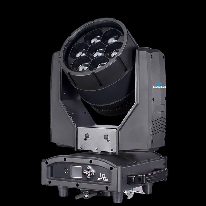NF Professional 7 x 60 Watt RGBW LED Moving Head Wash IP65 Outdoor Rated
