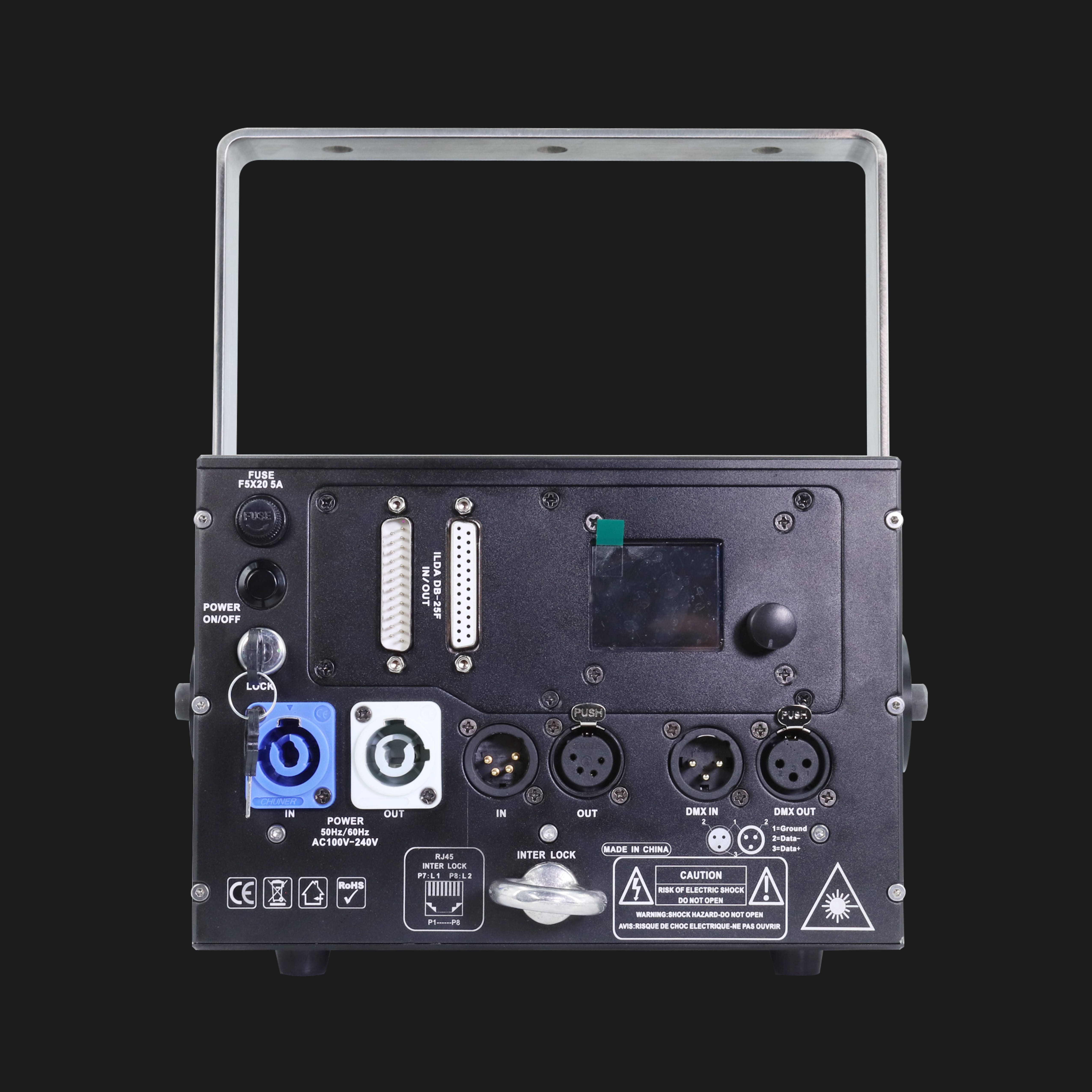 Newfeel 10W RGB Nightclub Lasers  APP Controlled Programmable Laser Projector