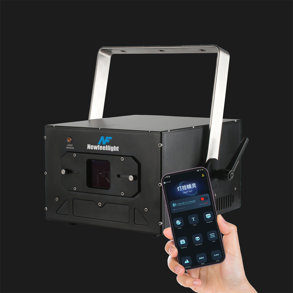Animation laser projector 3W-12W APP Controlled DJ laser lights