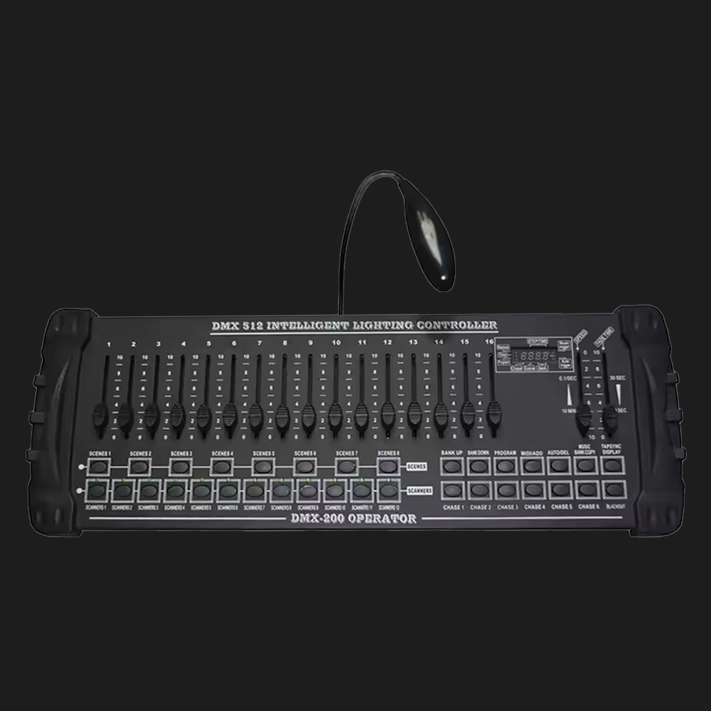 NF-DMX200 200-Channel DMX Console for DJ Shows Parties Bars Clubs Live Events