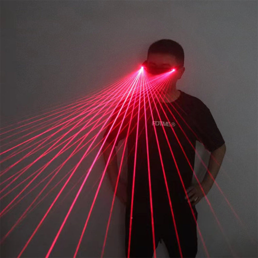 Newfeel Green Laser Glasses for DJ Performances & Halloween Parties