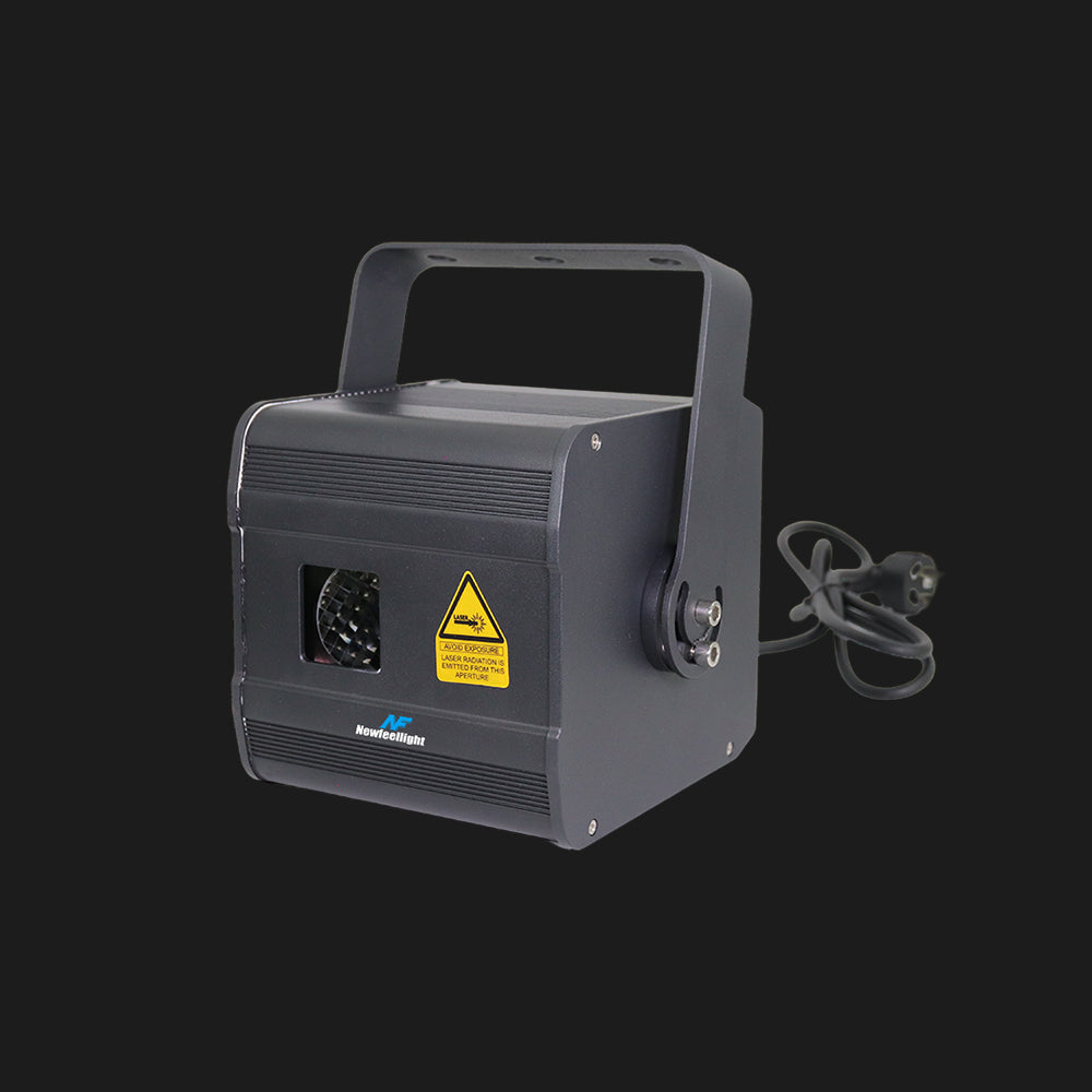 Outdoor 5W Yellow Firefly Laser Light With Flashing Effects For Holiday